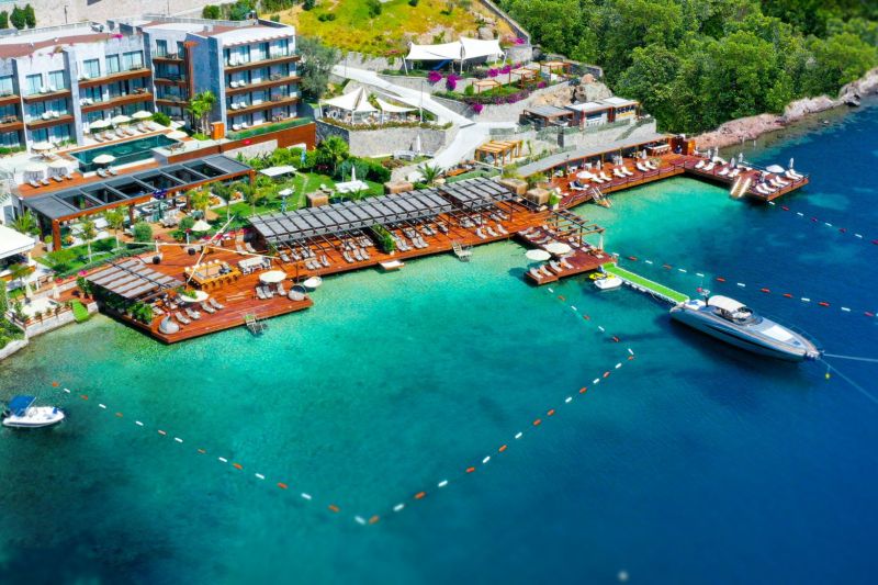 3 Bedroomed Luxury Residence With Private Beach in Bodrum Gundogan