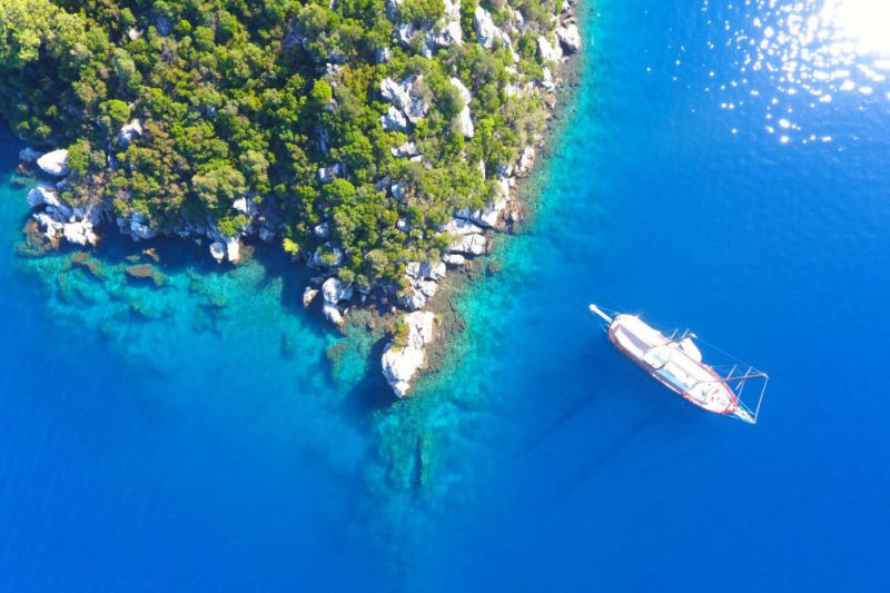 Göcek' te 4 Kabinli 8 kişilik Lüks Tekne